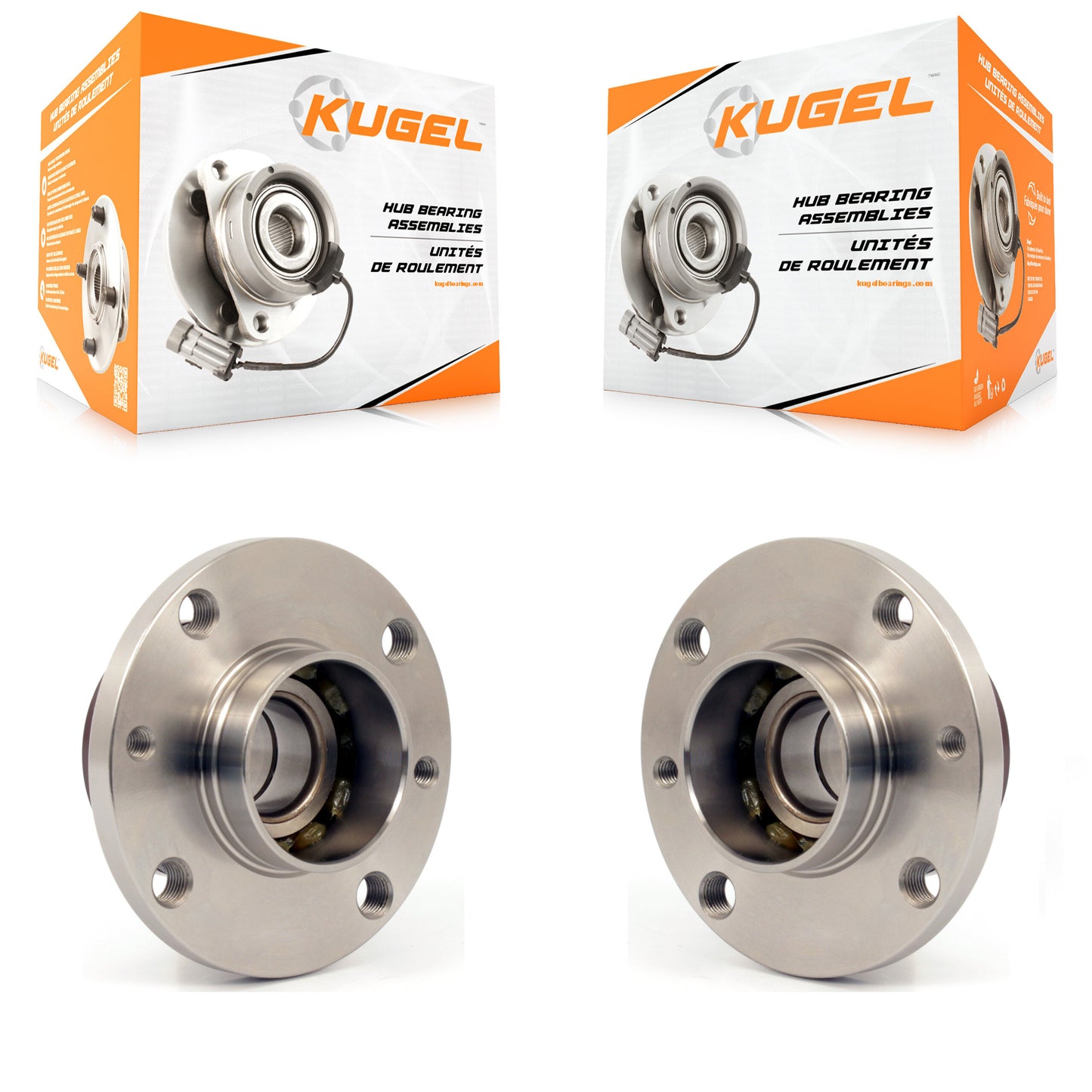 [Arrière] Kit d'ensemble roulement de roue et moyeu pour Fiat 500 K70-100741