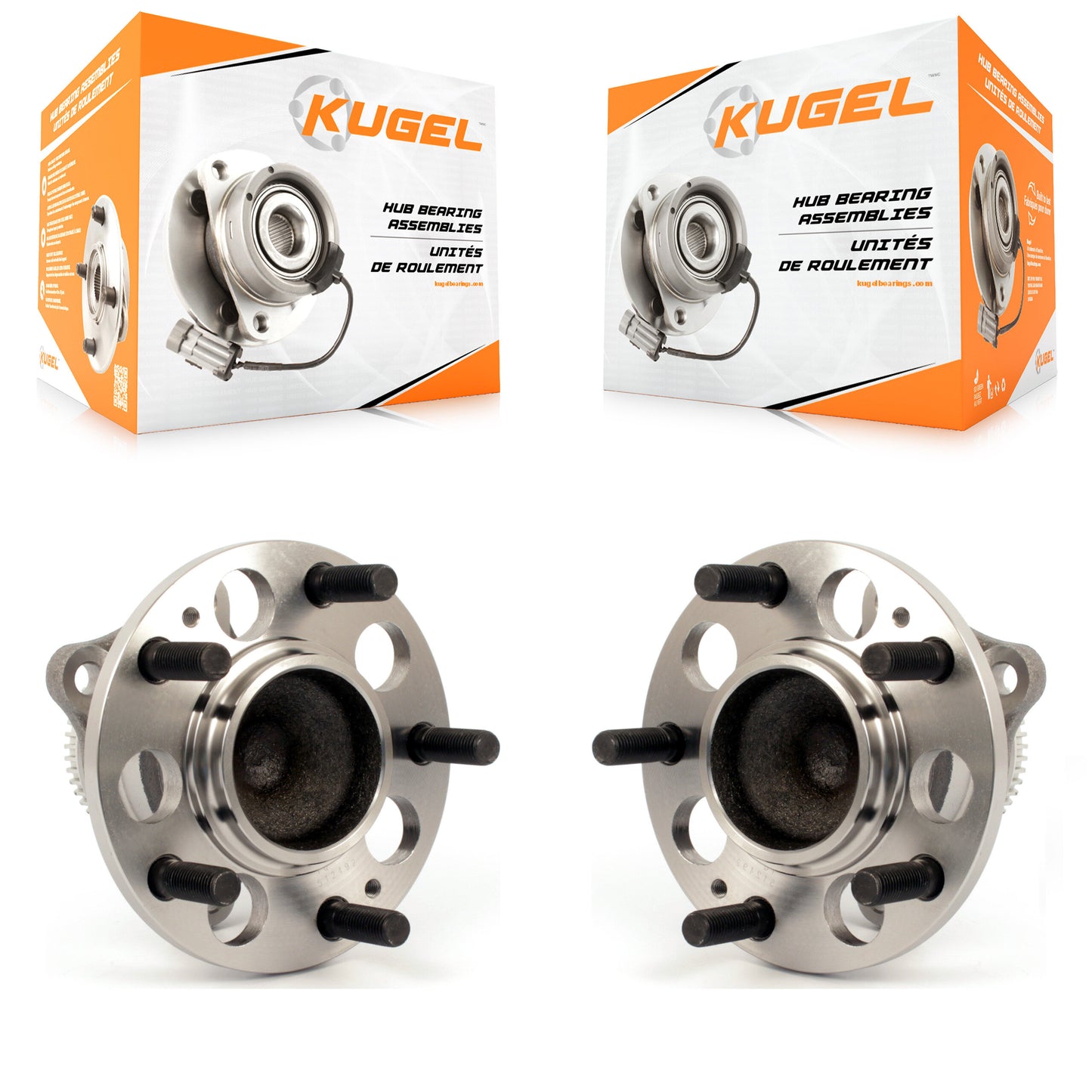 [Arrière] Kit d'ensemble roulement de roue et moyeu pour Hyundai Elantra Kia Forte Veloster GT Forte5 Coupe Koup K70-100746