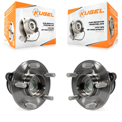 [Arrière] Kit d'ensemble roulement de roue et moyeu pour Ford Fusion Lincoln MKZ Police Responder Hybrid SSV Plug-In K70-100748