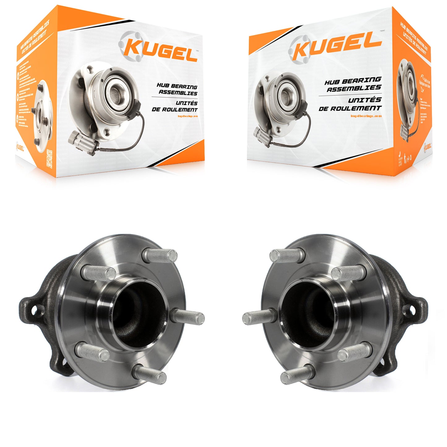 [Arrière] Kit d'ensemble roulement de roue et moyeu pour Ford Escape Lincoln MKC C-Max K70-100750