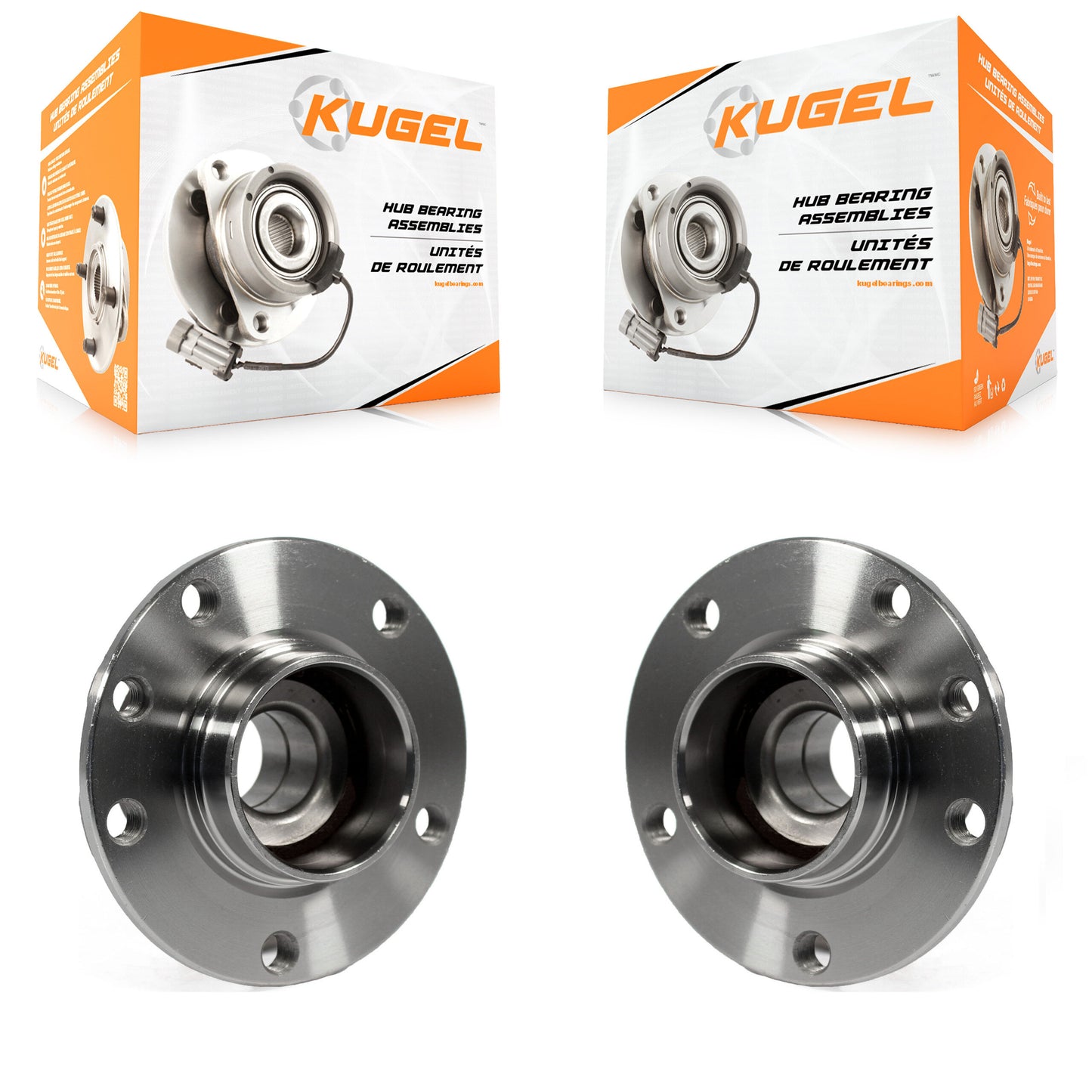 [Arrière] Kit d'ensemble roulement de roue et moyeu pour 2013-2016 Dodge Dart K70-100756