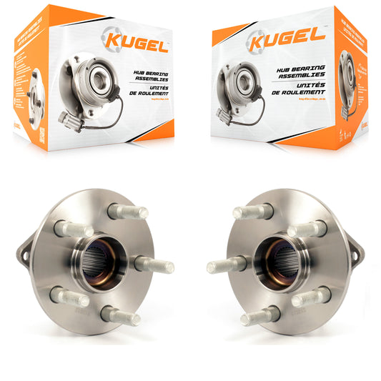[Arrière] Kit d'ensemble roulement de roue et moyeu pour 2003-2006 Toyota Matrix Pontiac Vibe AWD K70-100757