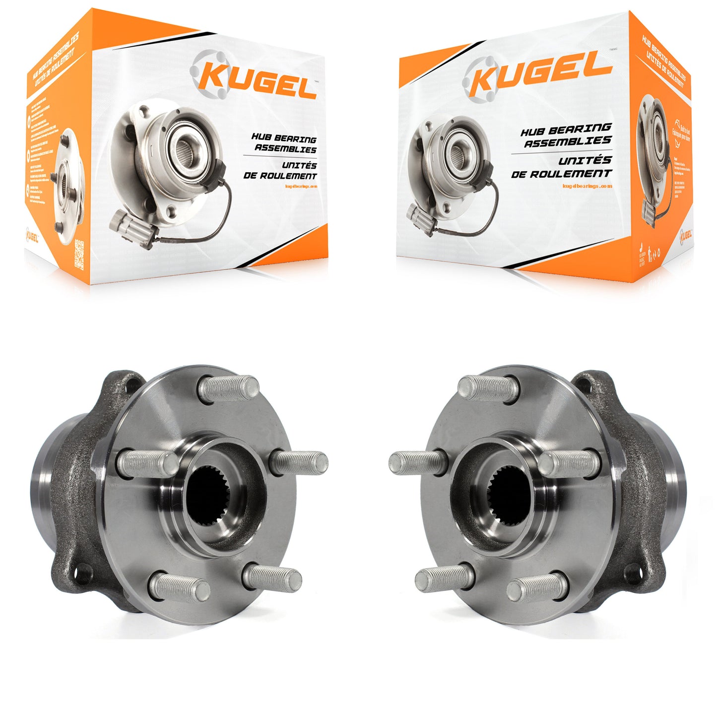 [Arrière] Kit d'ensemble roulement de roue et moyeu pour Subaru Forester Impreza Crosstrek XV K70-100758