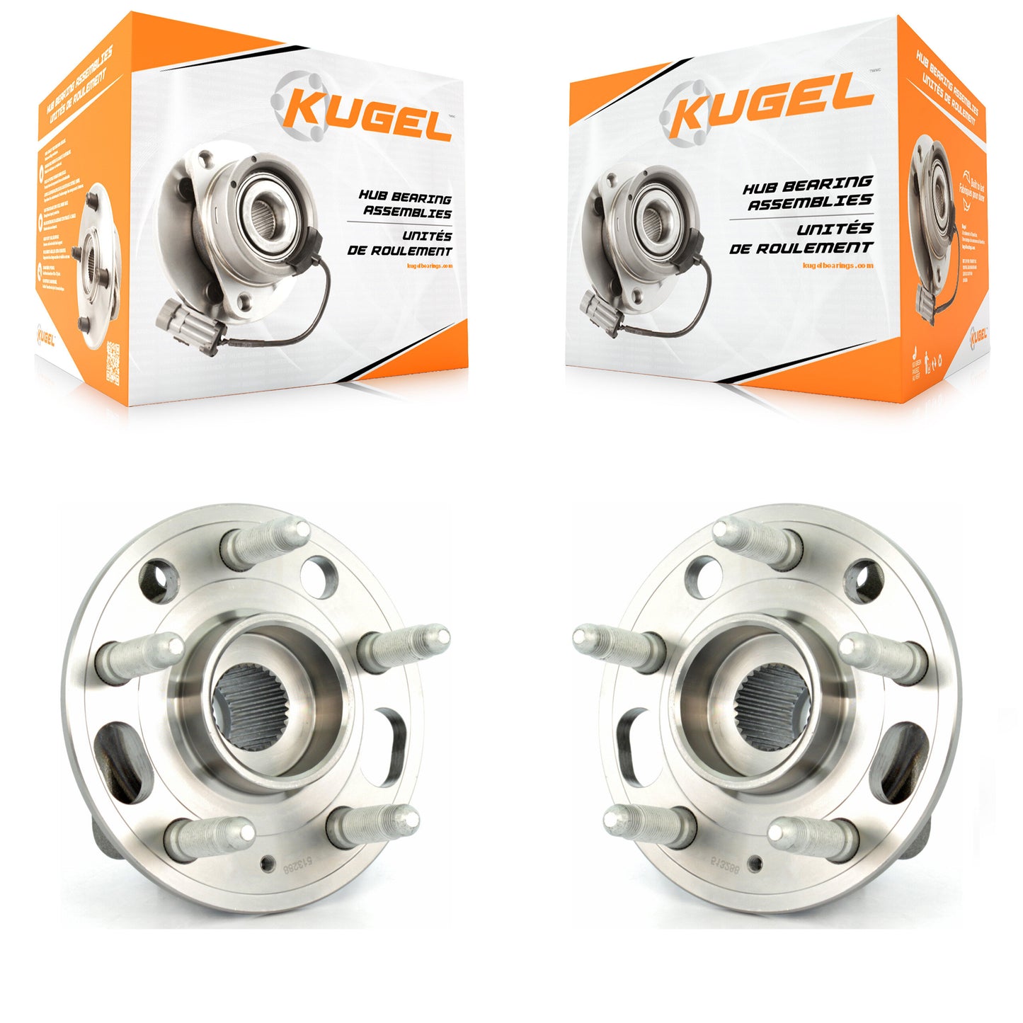 [Arrière] Kit d'ensemble roulement de roue et moyeu pour Chevrolet Malibu Buick Impala LaCrosse Regal Cadillac XTS CTS Saab 9-5 Allure K70-100779