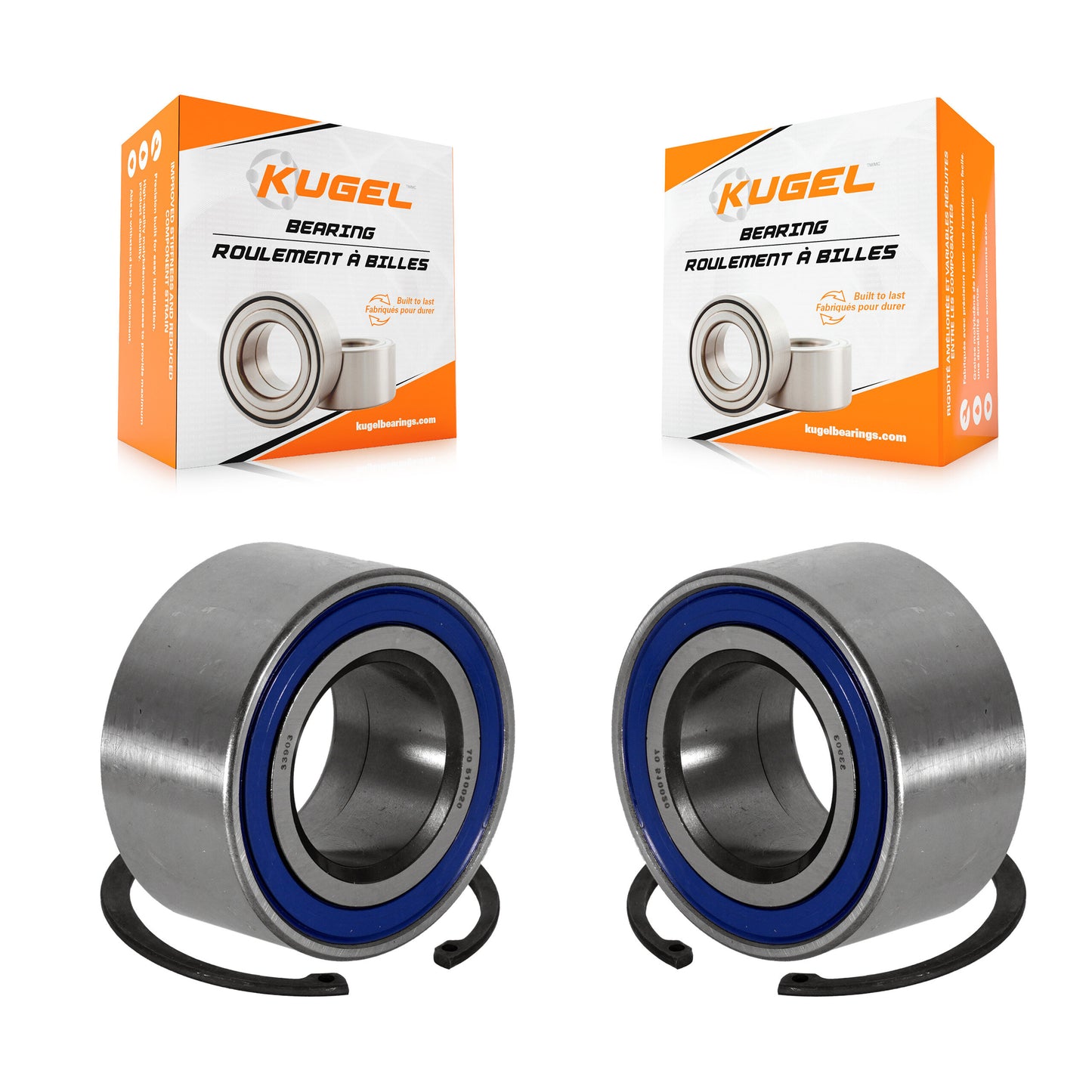 [Arrière] Kit de Roulement de roue pour Volkswagen Passat Audi A6 Quattro A4 S4 A8 90 Coupe 80 K70-101050