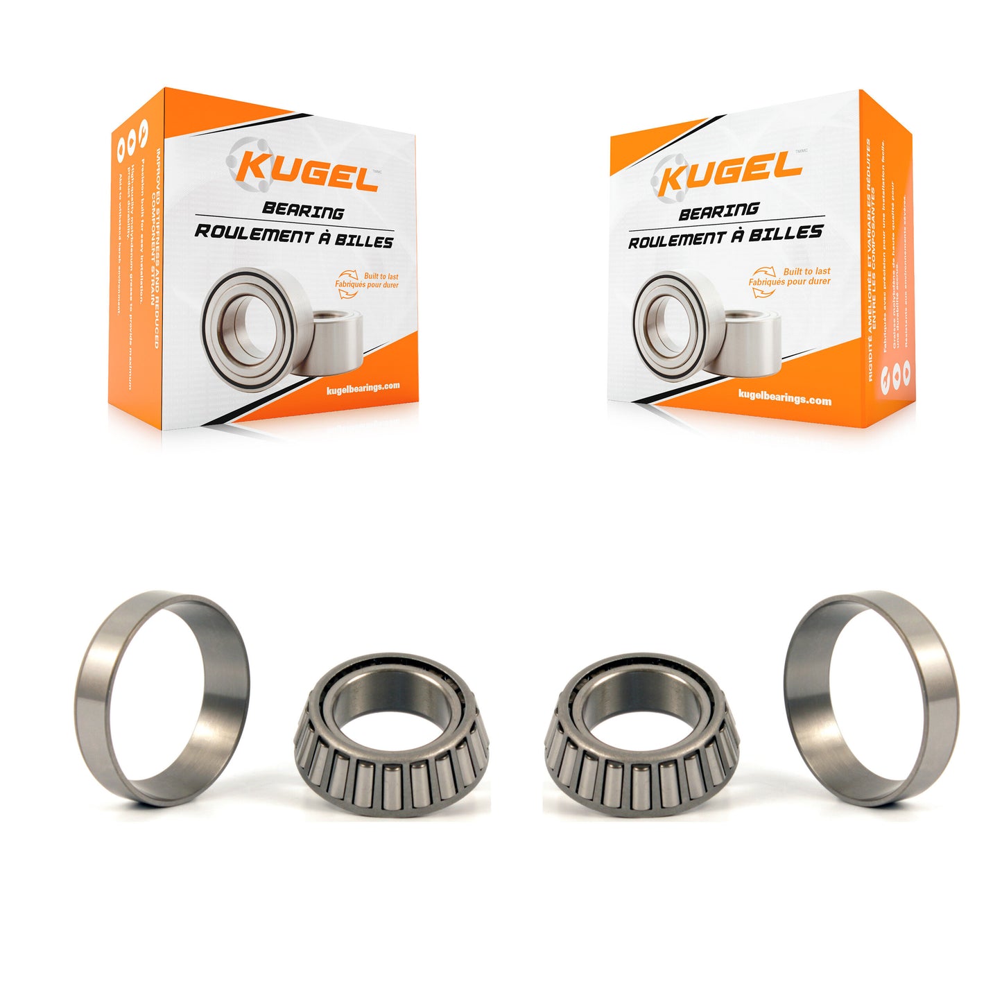 [Intérieur arrière] Kit d'ensemble roulement de roue et cage pour Toyota Tercel Paseo K70-101108