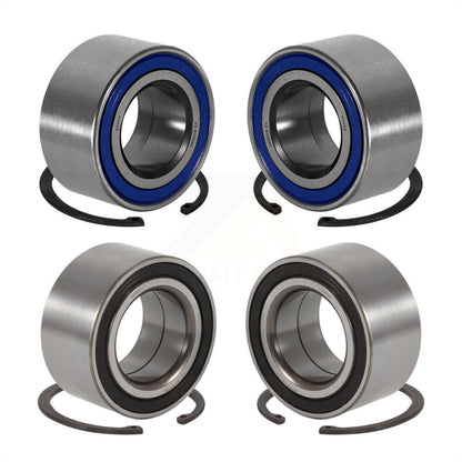 [Avant + Arrière] Kit de Roulement de roue pour 1988 Audi 80 Quattro Non-ABS K70-101133 par Kugel