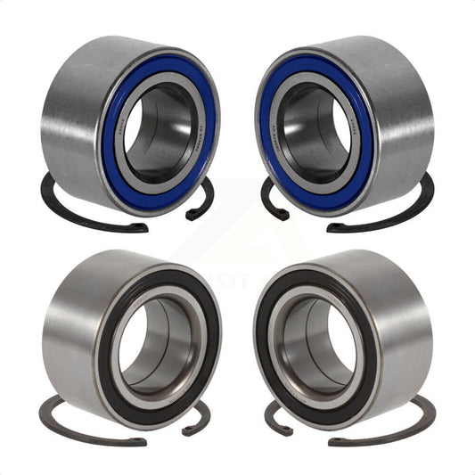 [Avant + Arrière] Kit de Roulement de roue pour 1988 Audi 80 Quattro Non-ABS K70-101133 par Kugel