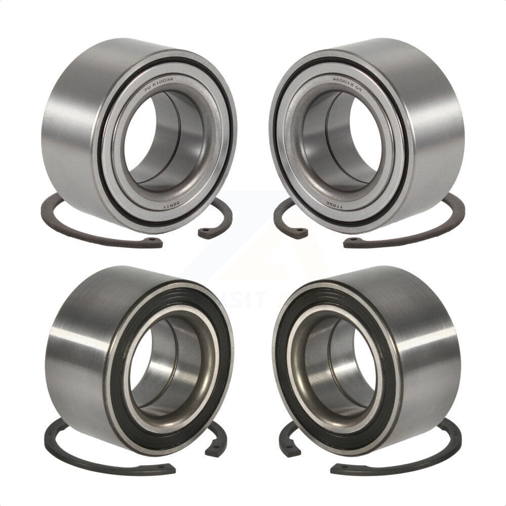 [Avant + Arrière] Kit de Roulement de roue pour Hyundai Tucson Kia Sportage Santa Fe K70-101134 par Kugel