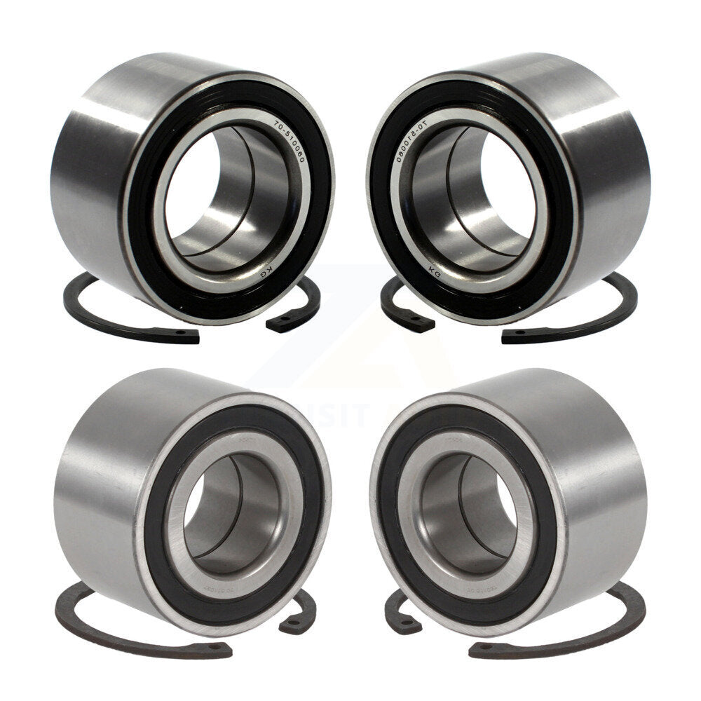 [Avant + Arrière] Kit de Roulement de roue pour 2005-2006 Nissan X-Trail FWD K70-101136