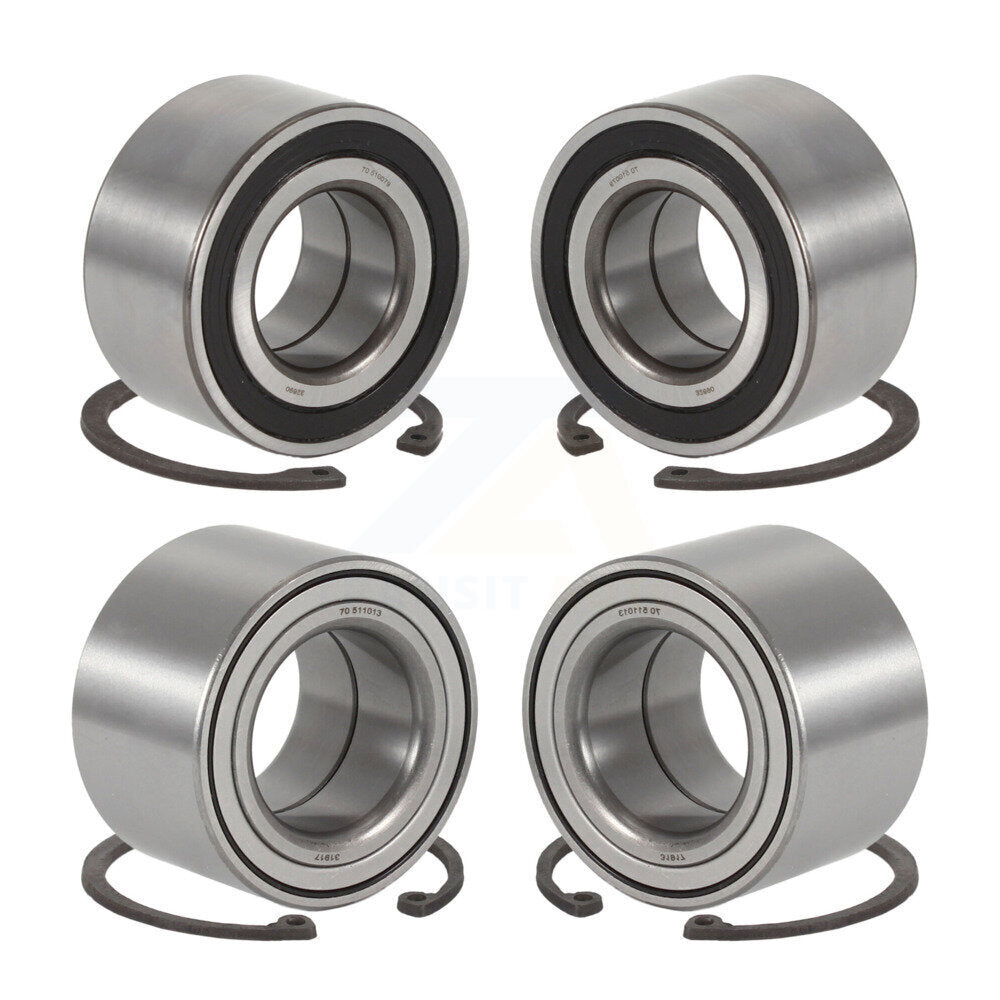 [Avant + Arrière] Kit de Roulement de roue pour 2003-2006 Mitsubishi Outlander AWD K70-101142