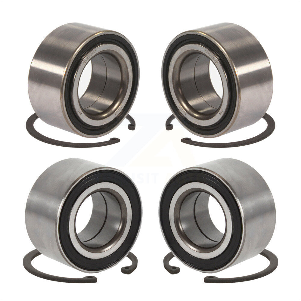 [Avant + Arrière] Kit de Roulement de roue pour Jaguar XF XJR XK XKR XJR575 XKR-S K70-101152 par Kugel