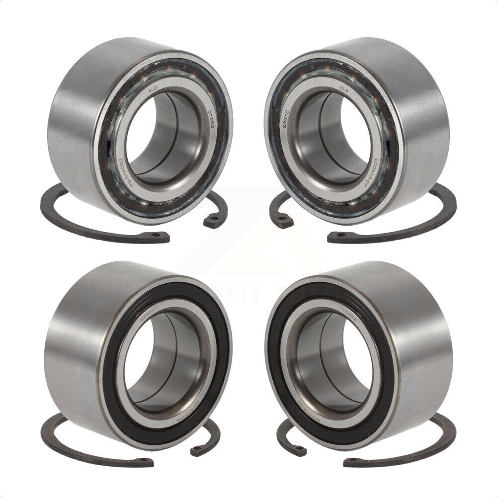 [Avant + Arrière] Kit de Roulement de roue pour 1986 Toyota Camry K70-101156 par Kugel