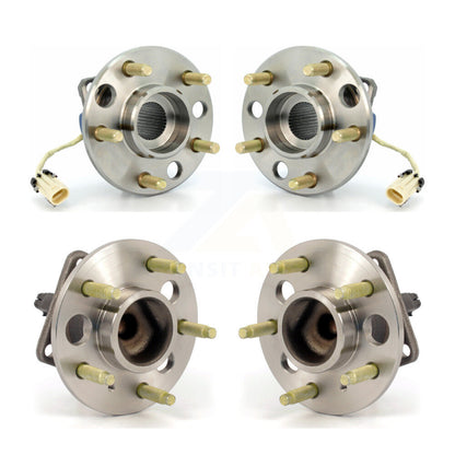 [Avant + Arrière] Kit d'ensemble roulement de roue et moyeu pour Buick Riviera Cadillac Oldsmobile Aurora Eldorado Seville Toronado K70-101163