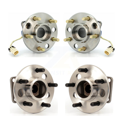 [Avant + Arrière] Kit d'ensemble roulement de roue et moyeu pour Oldsmobile Cutlass Ciera Buick Century Chevrolet Lumina APV Pontiac Trans Sport Silhouette Cruiser K70-101164