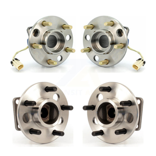[Avant + Arrière] Kit d'ensemble roulement de roue et moyeu pour Oldsmobile Cutlass Ciera Buick Century Chevrolet Lumina APV Pontiac Trans Sport Silhouette Cruiser K70-101164