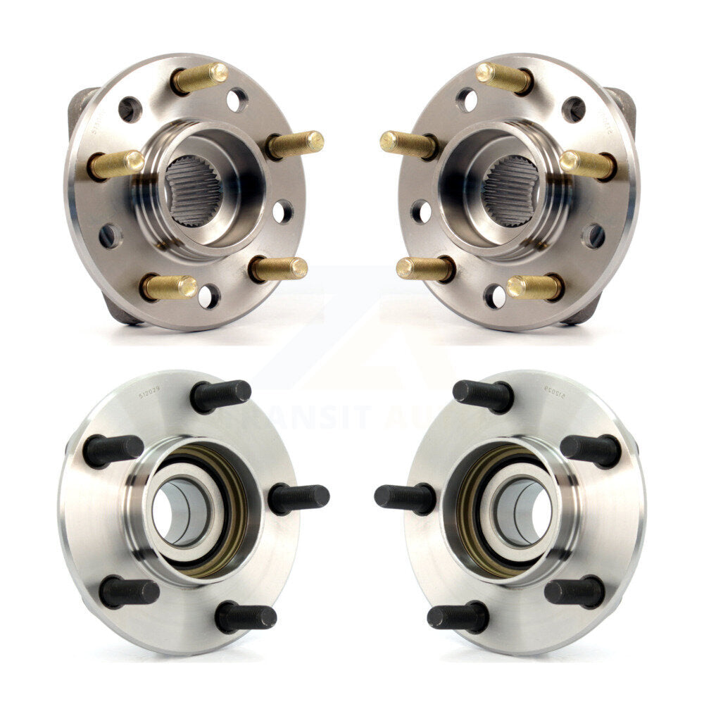 [Avant + Arrière] Kit d'ensemble roulement de roue et moyeu pour Chrysler Dodge Intrepid Concorde 300M LHS Eagle Vision New Yorker K70-101166