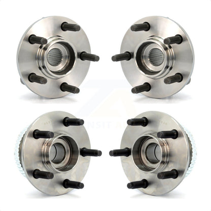 [Avant + Arrière] Kit d'ensemble roulement de roue et moyeu pour Ford Taurus Mercury Sable Lincoln Continental K70-101167 par Kugel