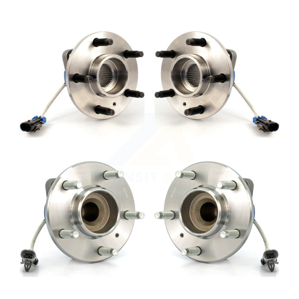 [Avant + Arrière] Kit d'ensemble roulement de roue et moyeu pour Buick Rendezvous Chevrolet Uplander Pontiac Montana Terraza K70-101175