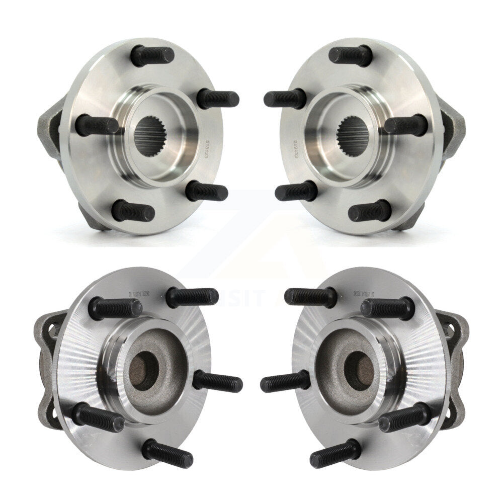 [Avant + Arrière] Kit d'ensemble roulement de roue et moyeu pour Chrysler Dodge Town Country Grand Caravan Voyager K70-101181