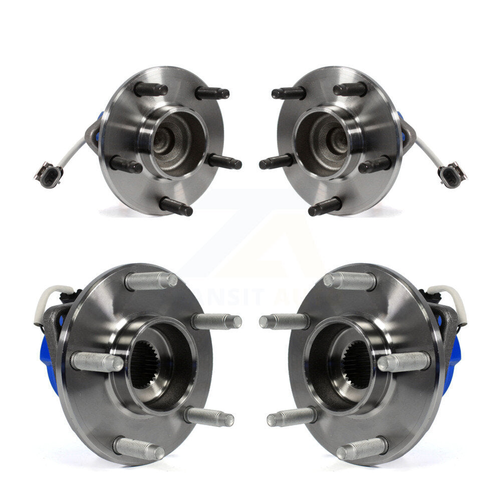 [Avant + Arrière] Kit d'ensemble roulement de roue et moyeu pour Chevrolet Corvette Cadillac XLR K70-101185