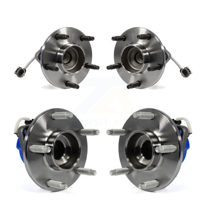[Avant + Arrière] Kit d'ensemble roulement de roue et moyeu pour Chevrolet Corvette Cadillac XLR K70-101185