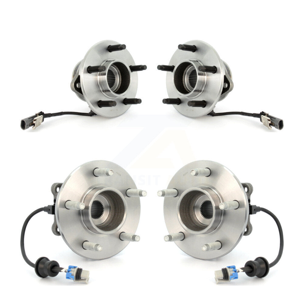 [Avant + Arrière] Kit d'ensemble roulement de roue et moyeu pour Saturn Vue Chevrolet Equinox Pontiac Torrent K70-101194