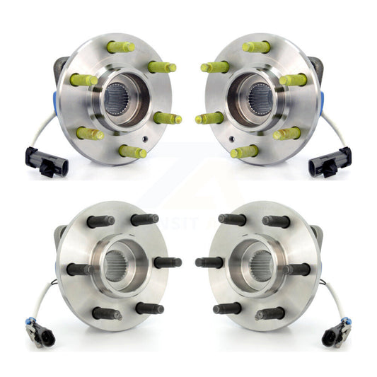 [Avant + Arrière] Kit d'ensemble roulement de roue et moyeu pour 2004-2009 Cadillac SRX AWD K70-101200