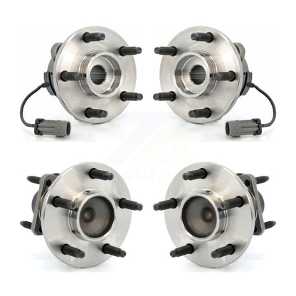 [Avant + Arrière] Kit d'ensemble roulement de roue et moyeu pour Chevrolet Cobalt HHR Saturn Ion Pontiac G5 Pursuit K70-101204
