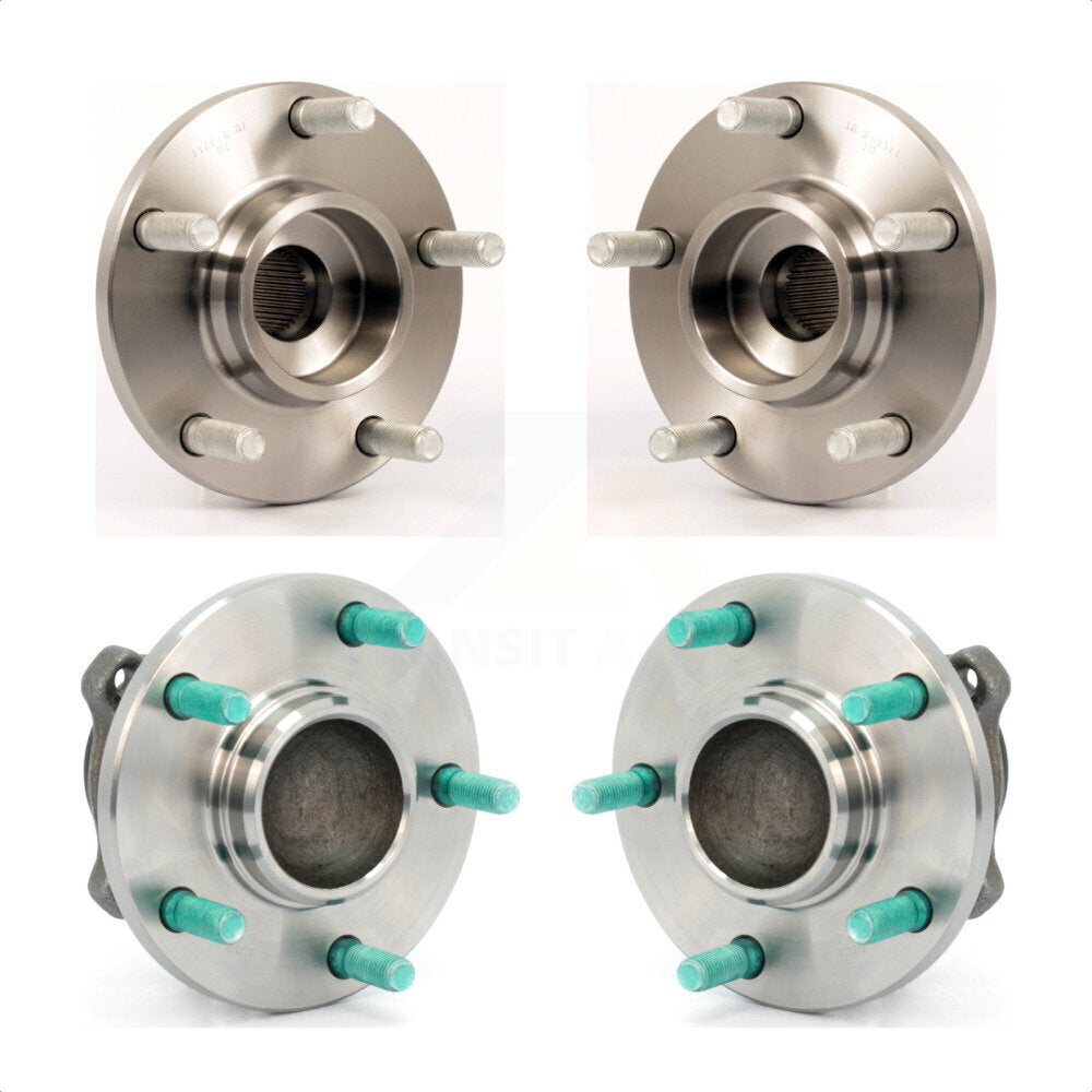 [Avant + Arrière] Kit d'ensemble roulement de roue et moyeu pour Mazda 3 Non-ABS K70-101209 par Kugel