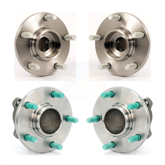 [Avant + Arrière] Kit d'ensemble roulement de roue et moyeu pour Mazda 3 Non-ABS K70-101209 par Kugel