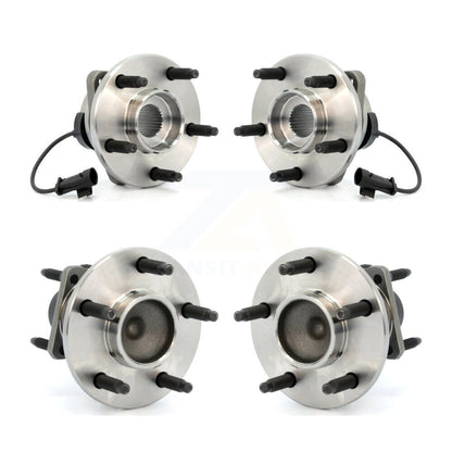 [Avant + Arrière] Kit d'ensemble roulement de roue et moyeu pour 2008 Chevrolet Cobalt 2.0L avec 5 Lug Wheels K70-101210