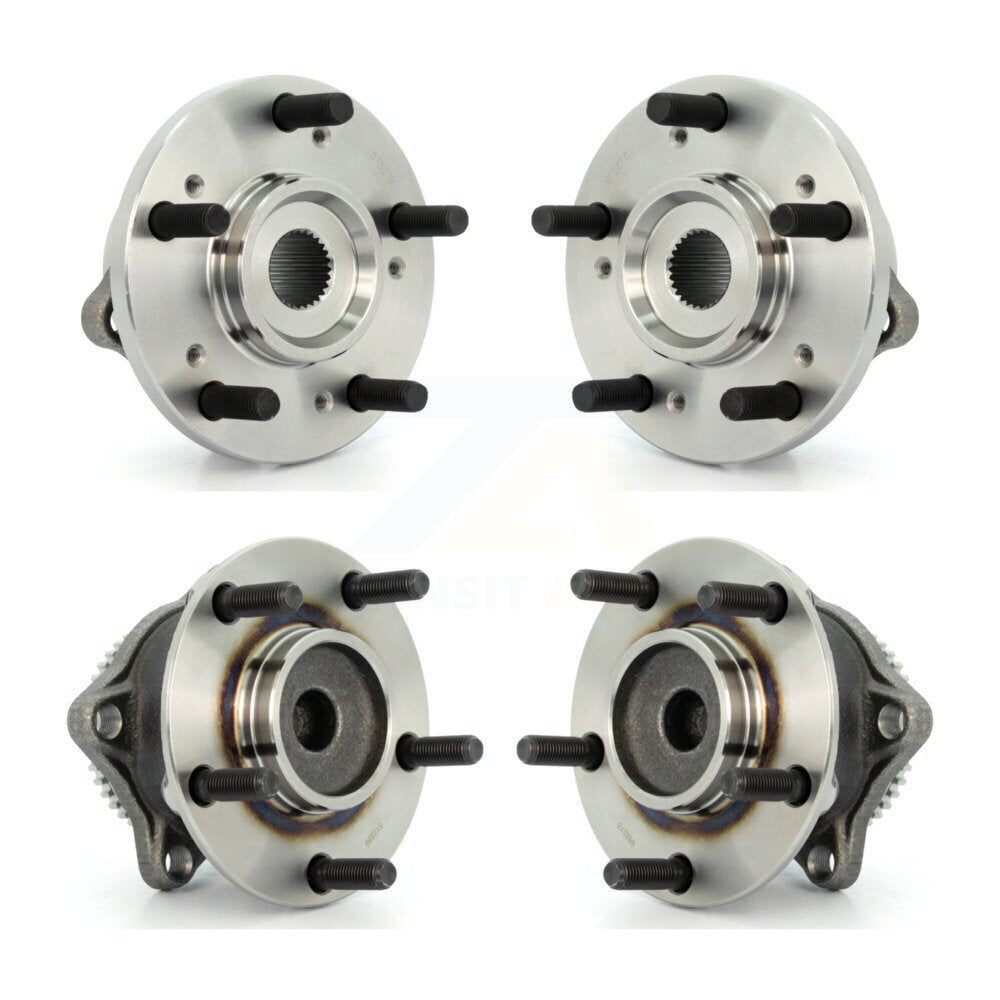 [Avant + Arrière] Kit d'ensemble roulement de roue et moyeu pour Mitsubishi Endeavor FWD K70-101214