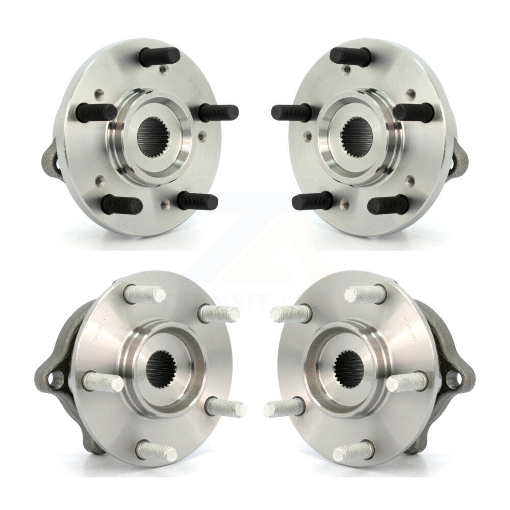 [Avant + Arrière] Kit d'ensemble roulement de roue et moyeu pour Mitsubishi Endeavor AWD K70-101215