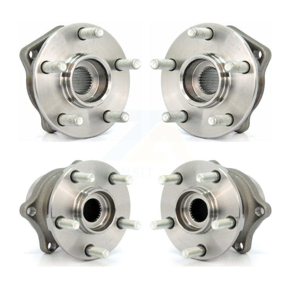 [Avant + Arrière] Kit d'ensemble roulement de roue et moyeu pour Subaru Outback Forester Impreza Legacy WRX K70-101217