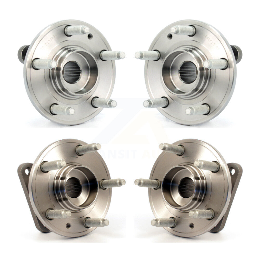 [Avant + Arrière] Kit d'ensemble roulement de roue et moyeu pour Ford Five Hundred Freestyle Taurus Mercury Montego X Sable FWD K70-101220