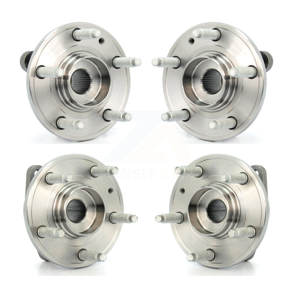 [Avant + Arrière] Kit d'ensemble roulement de roue et moyeu pour Ford Five Hundred Freestyle Taurus Mercury Montego X Sable AWD K70-101221