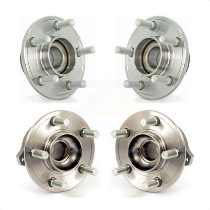 [Avant + Arrière] Kit d'ensemble roulement de roue et moyeu pour Dodge Charger Chrysler 300 Challenger K70-101223 par Kugel