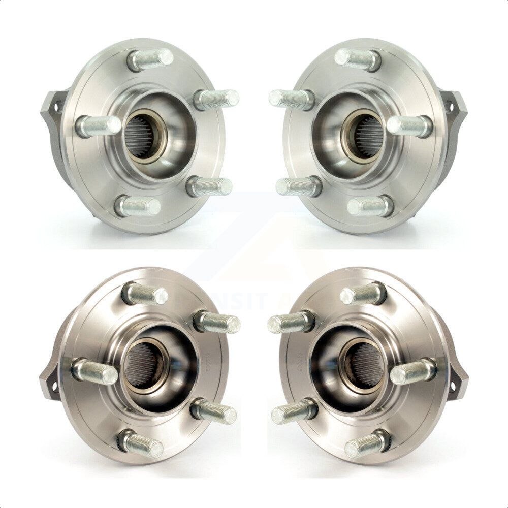 [Avant + Arrière] Kit d'ensemble roulement de roue et moyeu pour Dodge Charger Chrysler 300 AWD K70-101225 par Kugel