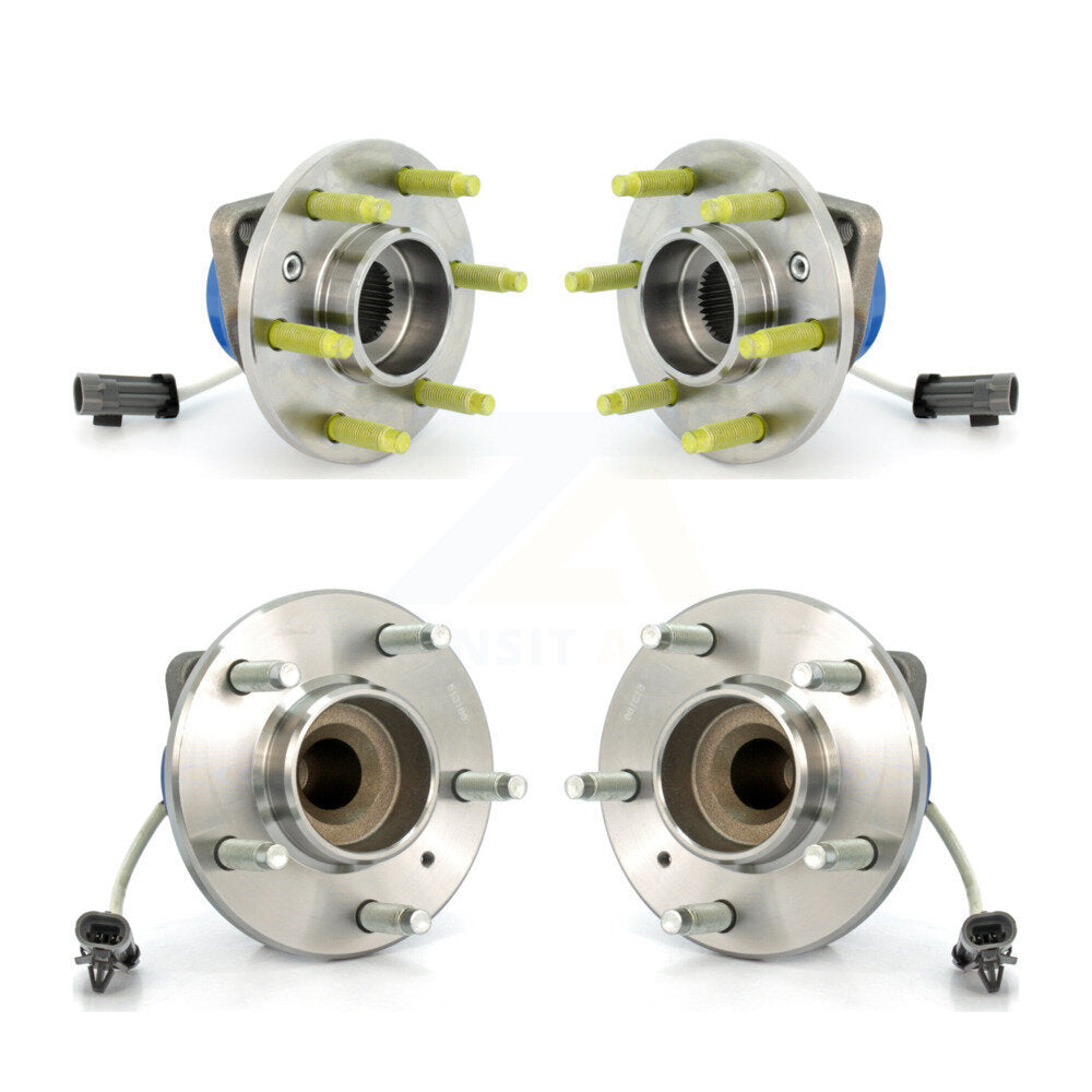 [Avant + Arrière] Kit d'ensemble roulement de roue et moyeu pour Saturn Relay 3 Hole Flange or Triangular K70-101229