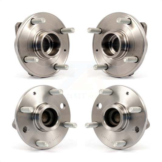 [Avant + Arrière] Kit d'ensemble roulement de roue et moyeu pour 2004-2005 Suzuki Verona Chevrolet Epica Non-ABS K70-101235 par Kugel