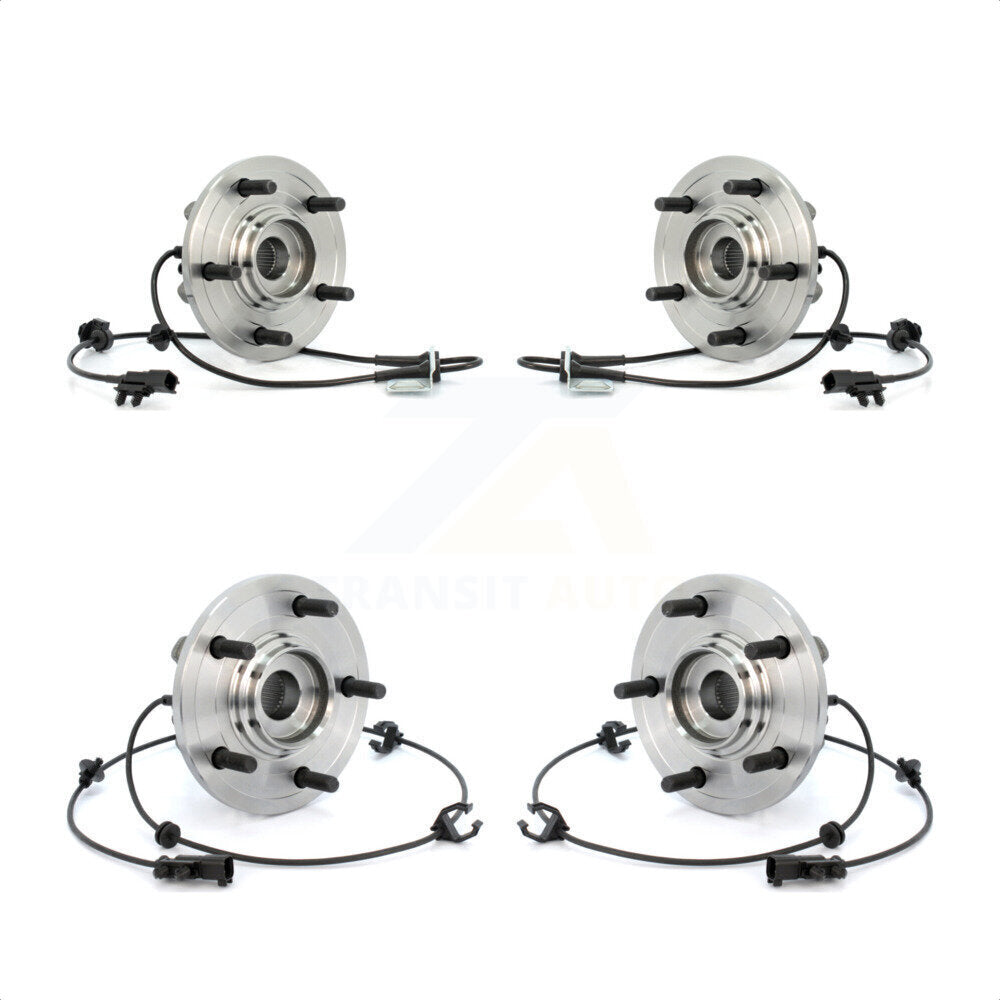 [Avant + Arrière] Kit d'ensemble roulement de roue et moyeu pour 2007-2008 Chrysler Pacifica FWD K70-101248 par Kugel