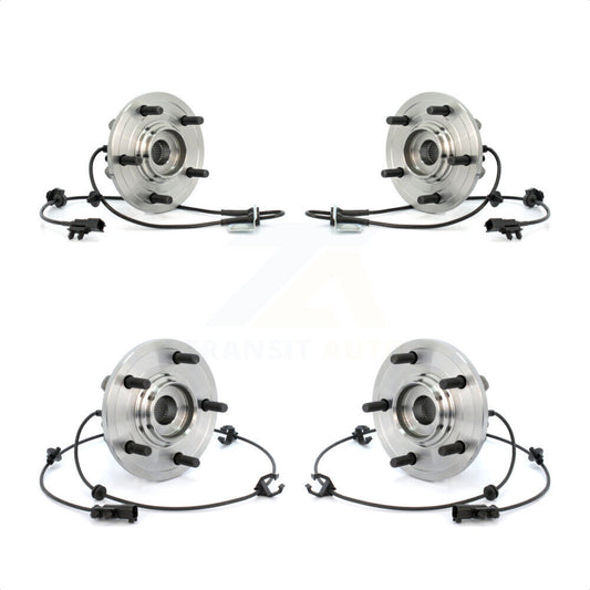 [Avant + Arrière] Kit d'ensemble roulement de roue et moyeu pour 2007-2008 Chrysler Pacifica FWD K70-101248 par Kugel