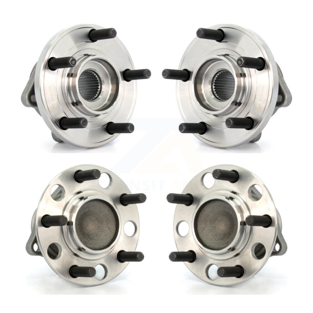 [Avant + Arrière] Kit d'ensemble roulement de roue et moyeu pour Chrysler Dodge Avenger 200 Sebring Caliber K70-101252