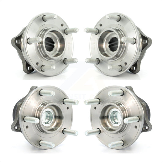 [Avant + Arrière] Kit d'ensemble roulement de roue et moyeu pour Hyundai Kia Sorento Santa Fe Sport Veracruz FWD K70-101255 par Kugel