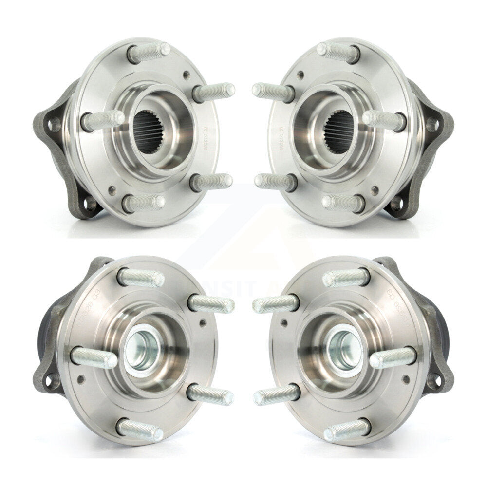 [Avant + Arrière] Kit d'ensemble roulement de roue et moyeu pour Hyundai Kia Sorento Santa Fe Sport Veracruz FWD K70-101255