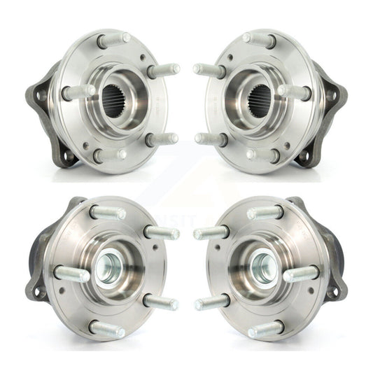 [Avant + Arrière] Kit d'ensemble roulement de roue et moyeu pour Hyundai Kia Sorento Santa Fe Sport Veracruz FWD K70-101255