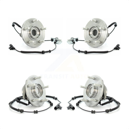 [Avant + Arrière] Kit d'ensemble roulement de roue et moyeu pour Chrysler Town Country Dodge Grand Caravan Volkswagen Routan K70-101257 par Kugel