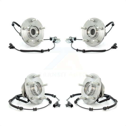 [Avant + Arrière] Kit d'ensemble roulement de roue et moyeu pour Chrysler Town Country Dodge Grand Caravan Volkswagen Routan K70-101257 par Kugel