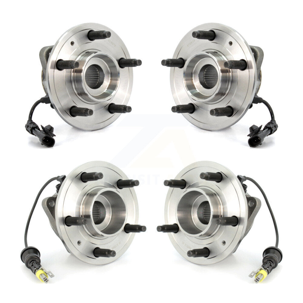 [Avant + Arrière] Kit d'ensemble roulement de roue et moyeu pour Chevrolet Equinox Saturn Vue Captiva Sport Pontiac Torrent Suzuki XL-7 K70-101258